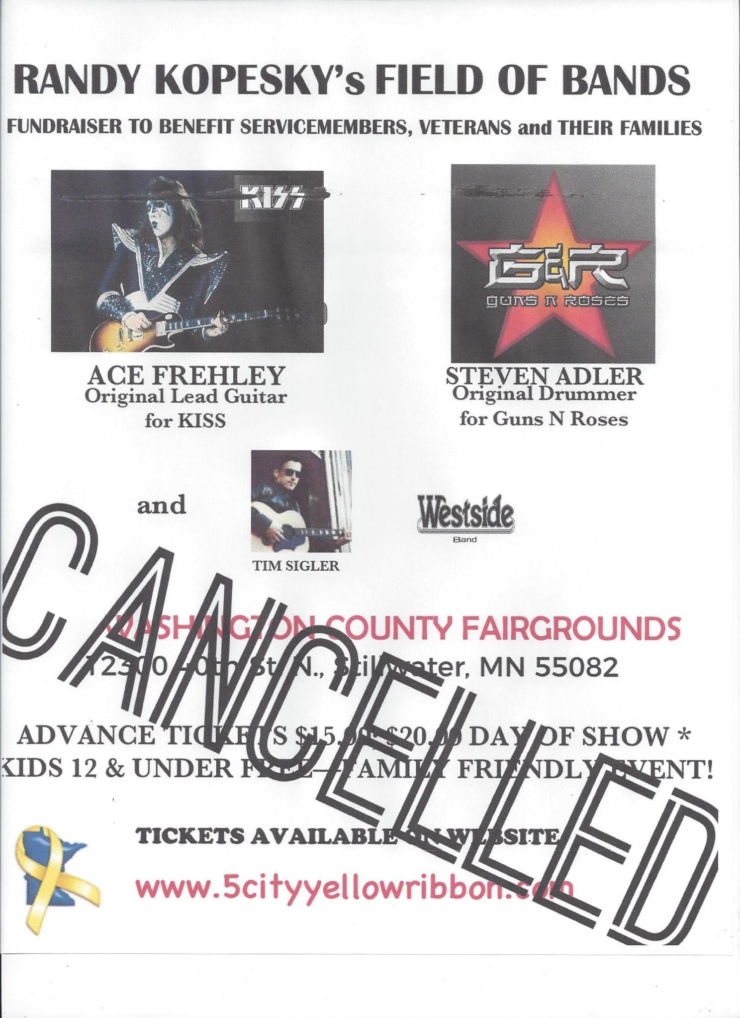 Cancelled event