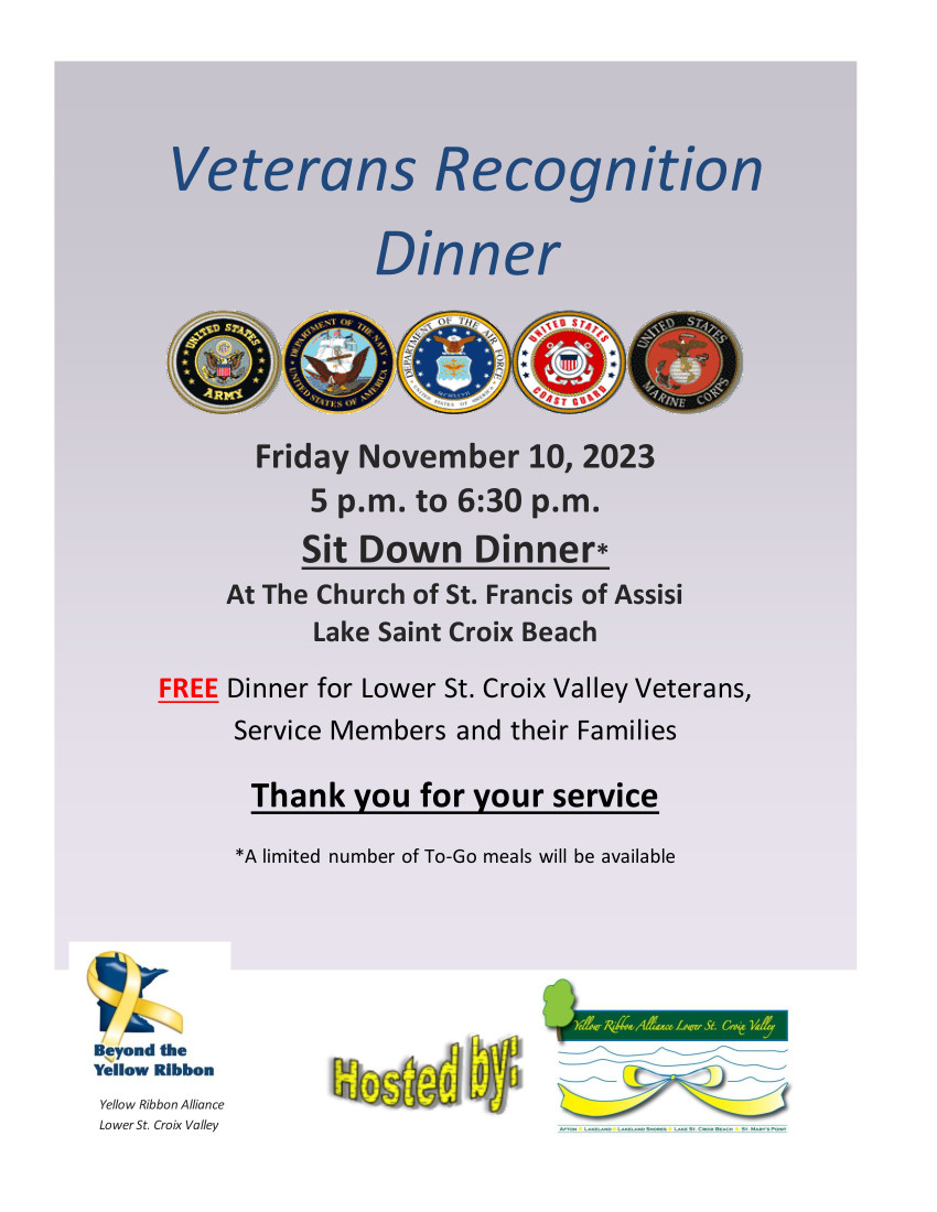 YRA - Vets Dinner flyer 2023 YRA - Vets Dinner flyer 2023